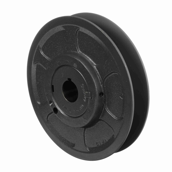 1 Groove Cast Iron Finish Bore Fhp Variable Pitch Sheave, 1VP75X 1 1/8